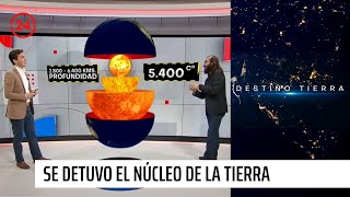 Destino Tierra  Se detuvo el núcleo de la tierra ¿Qué puede pasar  24 Horas TVN Chile [upl. by Tillo]