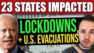 BREAKING 23 State Evacuations amp Lockdowns at Capitals  DAY 2 [upl. by Lovmilla]