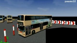 mm2 遊車河 554 KMB Dennis Trident 12m Duple Metsec atr63 hx9590 in Driver Test City [upl. by Neelav644]