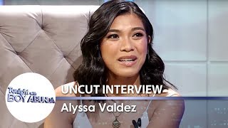 Alyssa Valdez  TWBA Uncut Interview [upl. by Avlis]