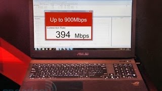 Asus amp Broadcom 80211ac WiFi Review Engadget [upl. by Irrem879]