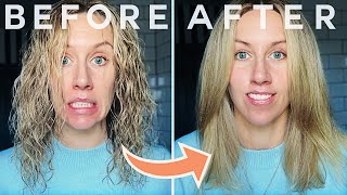 HUGE Hair transformation Aphogee Protein Treatment [upl. by Hsakiv]