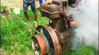 अन्नदाता का वॉटरपंप l Diesel Engine Water Pump Machine Setup [upl. by Anigriv717]