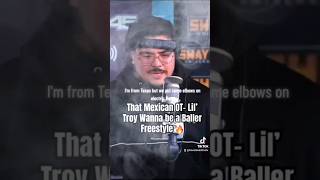 houstonastrostv THATMEXICANOT FREESTYLE OVER LILTROY WANNABEABALLER thatmexicanot rap fyp [upl. by Hael]