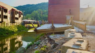 Whitesburg Kentucky Aftermath of Historic East Kentucky Floods in Letcher County [upl. by Leimad949]