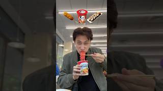 Korean convenient store mukbang 🇰🇷❤️ [upl. by Lachance]