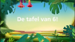 De tafel van 3  Tafels oefenen met liedjes  Tafelliedjes 1 tm 10 [upl. by Ylas]