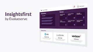 Insightsfirst by Evalueserve [upl. by Nolyat361]