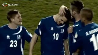 Gylfi Sigurdsson scores 2 great goals agaisnt Slovenia [upl. by Wilson946]