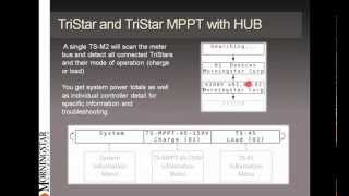 Morningstar TriStar MPPT Training [upl. by Llennahc]