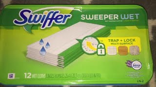 Swiffer Mop with Wet Pad Refills Review [upl. by Sheffie969]