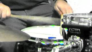 Moongel Demo on Pearl EXR 14quot Snare [upl. by Aciretnahs]