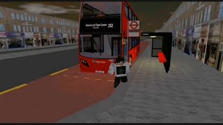 Route Visual  252  Colliers Wood  Hornchurch  Roblox East London Bus Simulator [upl. by Niggem142]