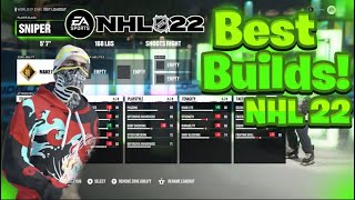 THE BEST EASHL BUILDS IN NHL 22 2 [upl. by Matusow]