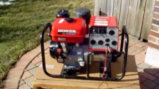 Honda EG3500 generator test [upl. by Winograd809]