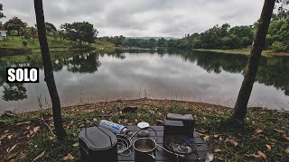 Lakeside Solo Moto Camping  Long ride to Cavinti Laguna  Chandava Lake Resort  Relaxing ASMR [upl. by Jania840]