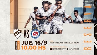 Reserva Platense vs Argentinos Jrs Fecha 12  Liga Profesional de Fútbol [upl. by Learsi]