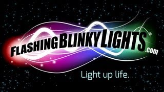 Flashing Blinky Lights  Wholesale Light Up Party Supplies  Glow  LED Decor and Furniture [upl. by Haymes]