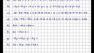 Instrukcije iz matematike  Izlučivanje zajedničkog faktora [upl. by Weaks]