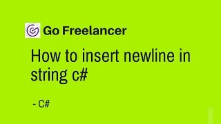 How to insert newline in string c [upl. by Iphlgenia]