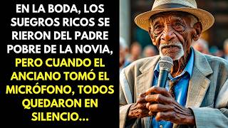 Los Suegros Ricos se rieron pero cuando tomó el Micrófono [upl. by Lammond]