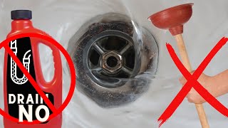 How To Fix A Sink Thats Clogged Or Drains Slowly [upl. by Gloriana]