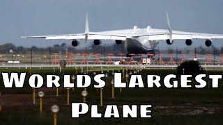 Worlds Largest Plane  Antonov 225 Landing in Perth [upl. by Attlee]