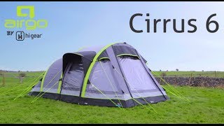 Hi Gear Airgo Cirrus 6 Inflatable 6 Person Tent [upl. by Littlejohn507]