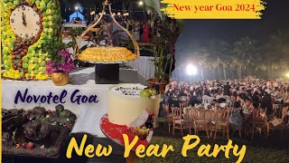 New Year Party at Novotel Goa Buffett Spread 2024 [upl. by Dera208]