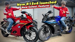 2024 Yamaha R15v4 New Colour Launched With New Features🔥🔥All you Need to Know [upl. by Torey]