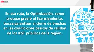 El Licenciamiento Institucional en Institutos Tecnológicos y las Condiciones Básicas de Calidad [upl. by Ojaras804]