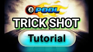 8 ball pool  Trick shot tutorial  How to bank shot bang shot  Middle  centre pocket awesome shot [upl. by Ettellocin]