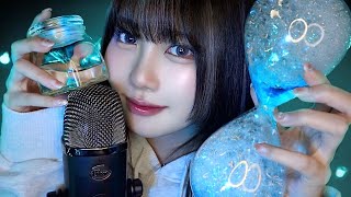 【ASMR】寝れない夜に…🌙50種類＋のゾクゾクトリガー💤Newカメラ！3h囁き声マイクトリガー [upl. by Bronder]