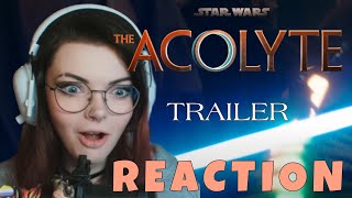 Star Wars The Acolyte NEW Official Trailer  REACTION [upl. by Anhej]