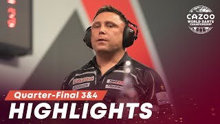 SILENCE OF THE FANS  QuarterFinals 3amp4 Highlights  202223 Cazoo World Darts Championship [upl. by Uzzia859]