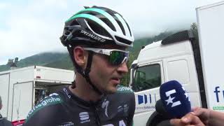 Emanuel Buchmann  Postrace Interview  Stage 5  Critérium du Dauphiné 2018 [upl. by Arocet]