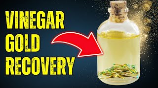 Gold Recovery with Vinegar amp Peroxide – Did It Work This Time [upl. by Ahsein]