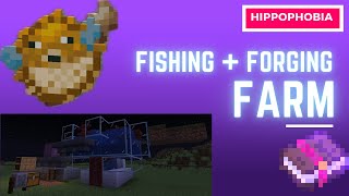 Aurelium Skills Farm 11 amp 12 Fishing and Forging Farm [upl. by Francoise]