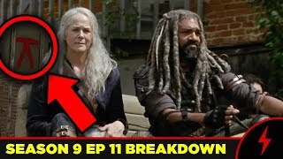 WALKING DEAD 9x11 BREAKDOWN  Details You Missed [upl. by Lennard]