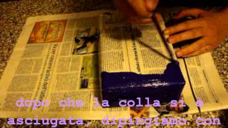 Tutorial Borsa di giornale  Partecipazione al concorso di Sephila87 [upl. by Brandyn265]