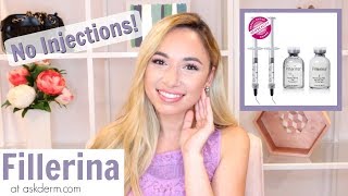 Fillerina Tutorial  No Injections  Available at askdermcom [upl. by Dracir]