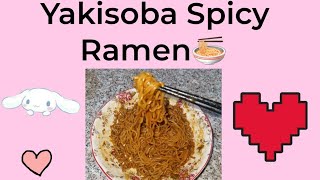 Yakisoba Buldak Ramen🍜 explore viral ytshorts [upl. by Imim]