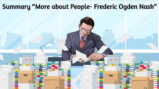 More about People by quotFrederic Ogden Nash” [upl. by Wanids479]