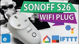 Sonoff S26 Smart Wifi Plug Home Automation DIY [upl. by Ahsir935]