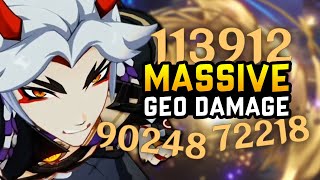 TOP GEO DAMAGE DEALER UPDATED Itto Guide amp Review Best Teams Artifacts and Weapons [upl. by Meeharbi]