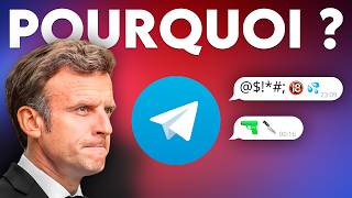 La France arrête le patron de Telegram Macron est accusé et réagit [upl. by Leroy]