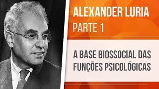 ALEXANDER LURIA 1 – A BASE BIOSSOCIAL DAS FUNÇÕES PSICOLÓGICAS  NEUROPSICOLOGIA [upl. by Newcomer538]