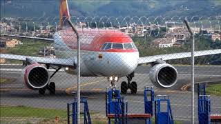 Avistamiento AERONAVES Aeropuerto Matecaña de Pereira Spotting Marzo 2018 [upl. by Still]