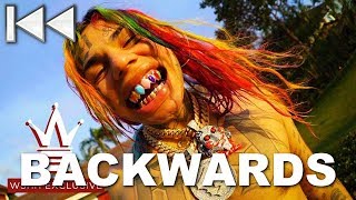 6IX9INE  Gotti but BACKWARDS Official Music Video [upl. by Ueik457]