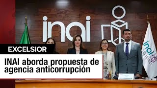 Relación entre el INAI y la propuesta de agencia anticorrupción de Sheinbaum [upl. by Dalli]